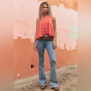 Hialeah Tee NWOT radiant watermelon